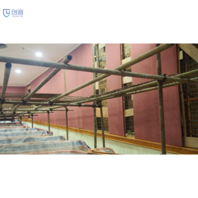 广州市委礼堂墙面软包工程改造项目